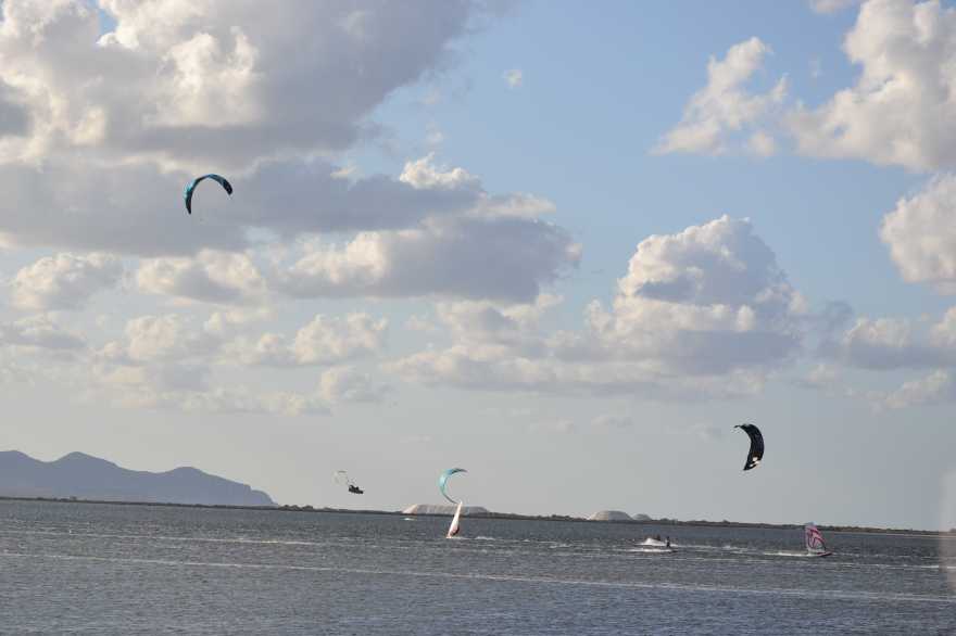 Wind-kitesurfing @ Lo Stagnone
